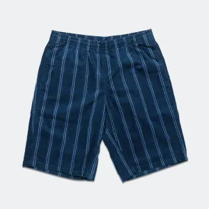 Gramicci Kleidung Cord Swell Short - Marineblau Karo