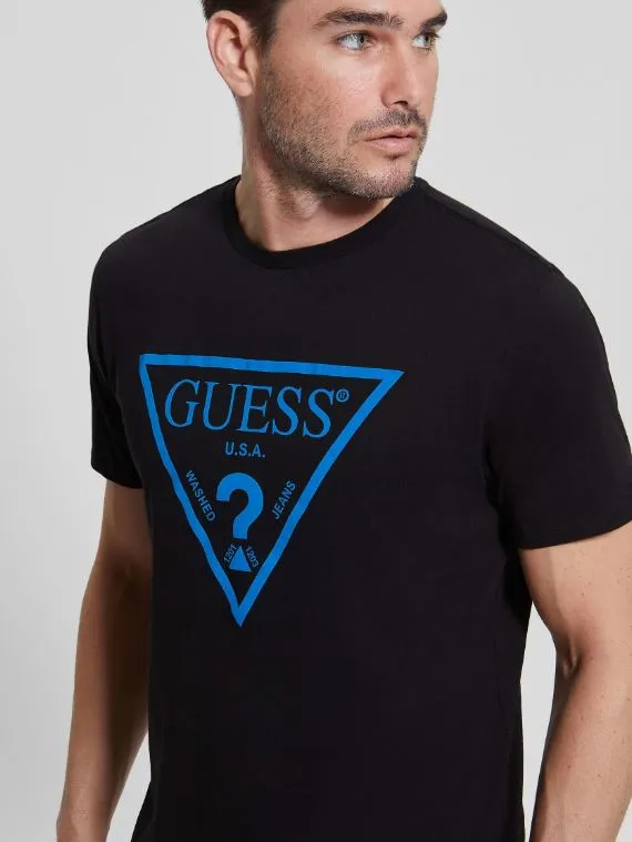 Guess SS BSC Reflektierendes Logo T-Shirt
