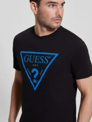 Guess SS BSC Reflektierendes Logo T-Shirt