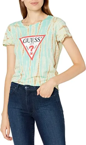 Guess W's Batik-Logo Baby T-Shirt