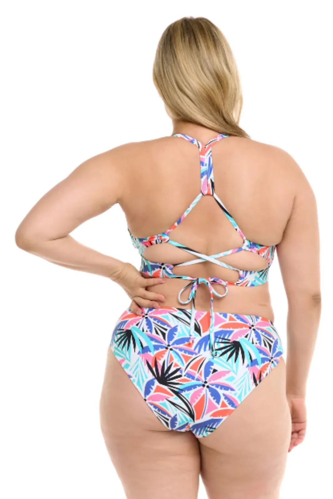 Body Glove Columbia Clothing Miami Ruth Bikini-Oberteil in Übergröße (Sunset)