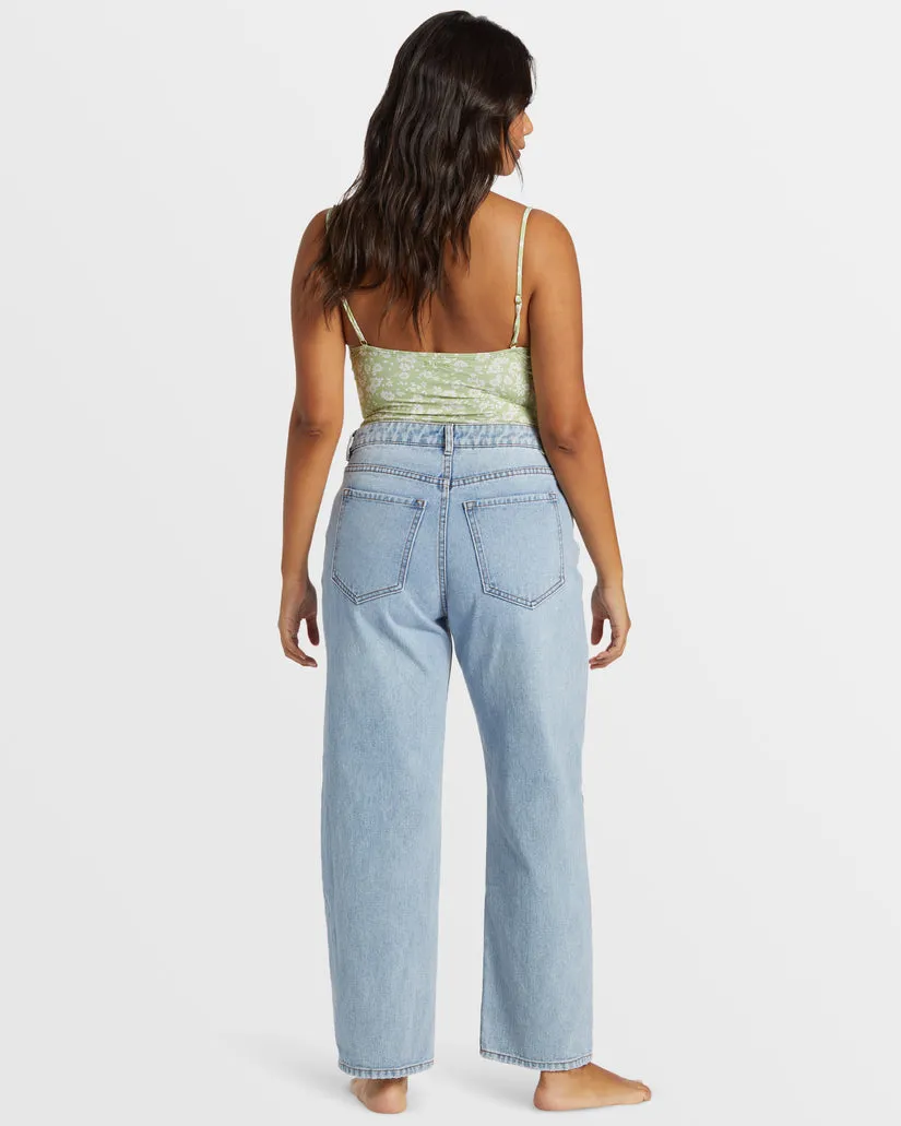 High Tides Gerades Bein Jeanshose
