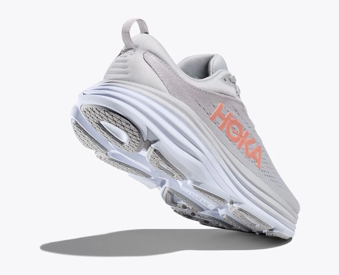 Hoka Damen Bondi 8 - Hafennebel/Mondgestein (1127952-HMLR) Hoka Schuhe