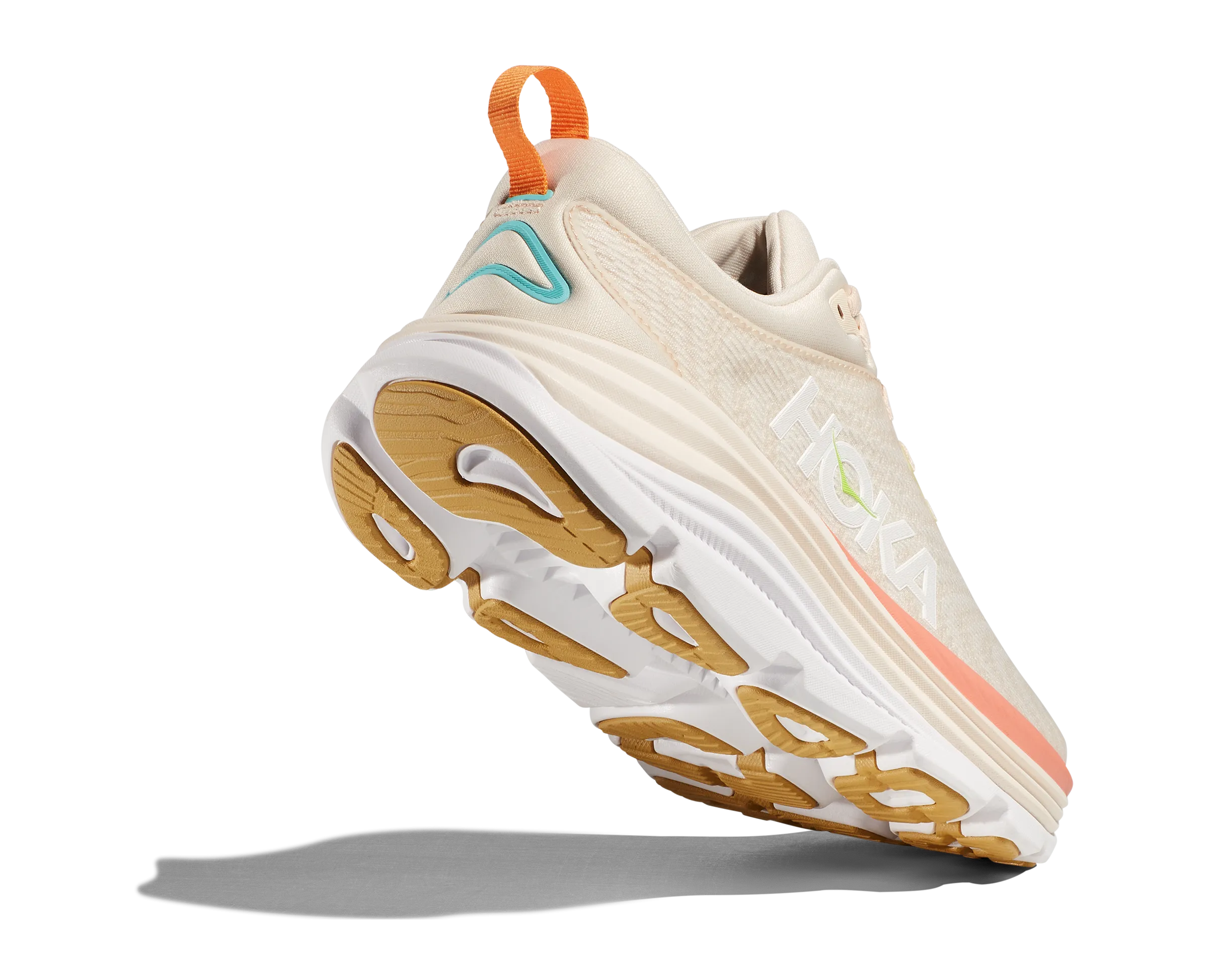 Hoka Damen Gaviota 5 Weit - Vanille/Eierlikör (1134270-VLG) Hoka Schuhe