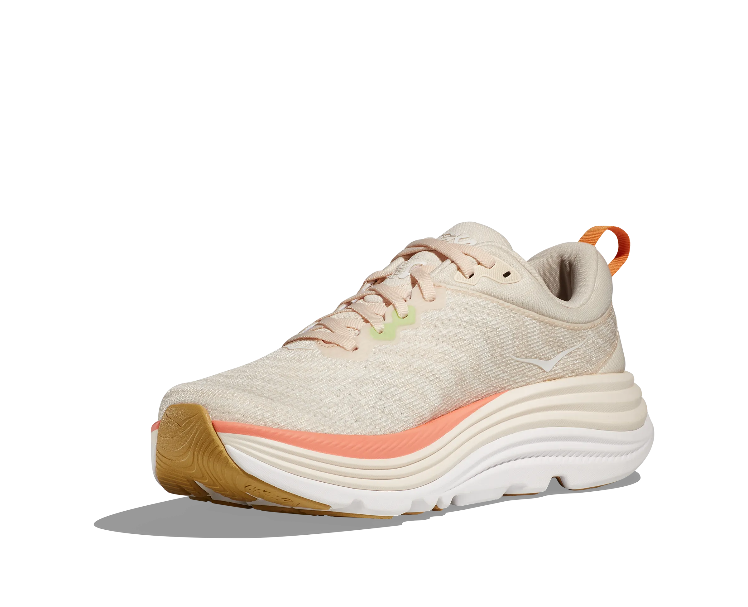 Hoka Damen Gaviota 5 Weit - Vanille/Eierlikör (1134270-VLG) Hoka Schuhe