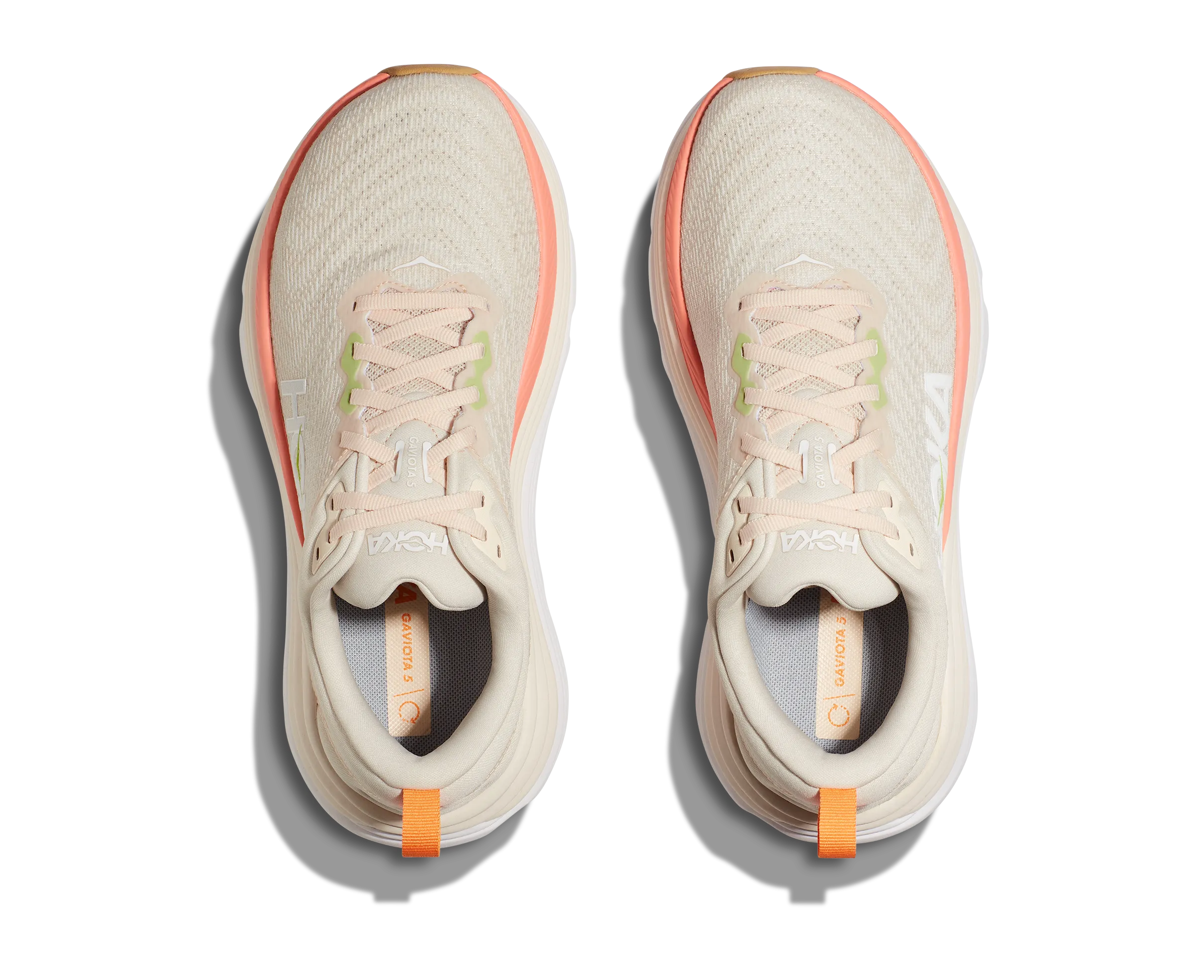 Hoka Damen Gaviota 5 Weit - Vanille/Eierlikör (1134270-VLG) Hoka Schuhe