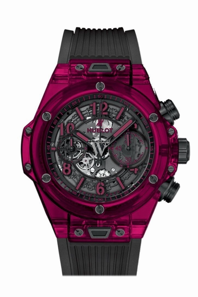 Hublot Big Bang 45mm Unico Automatik Herren-Chronograph Limited Edition Uhr 411.JR.4901.RT