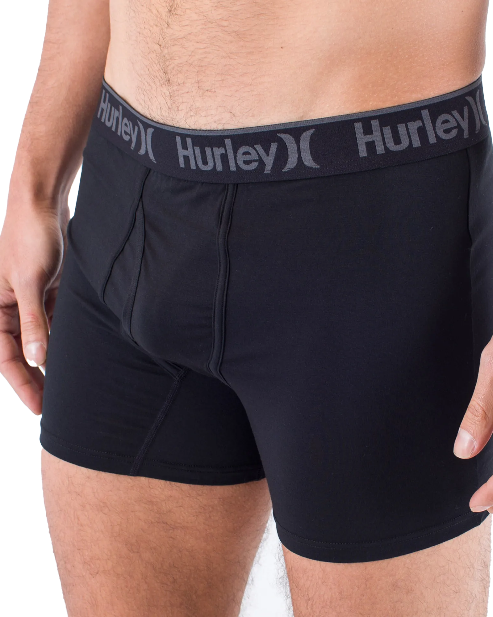 Hurley Clothing Supersoft Boxers (3er Pack) in Schwarz