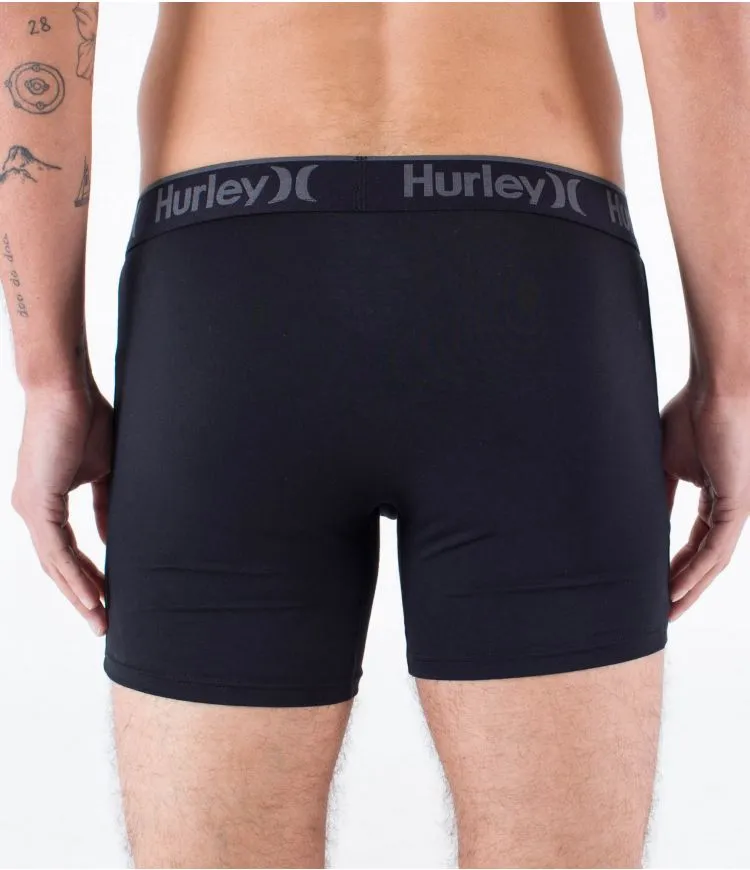Hurley Clothing Supersoft Boxers (3er Pack) in Schwarz