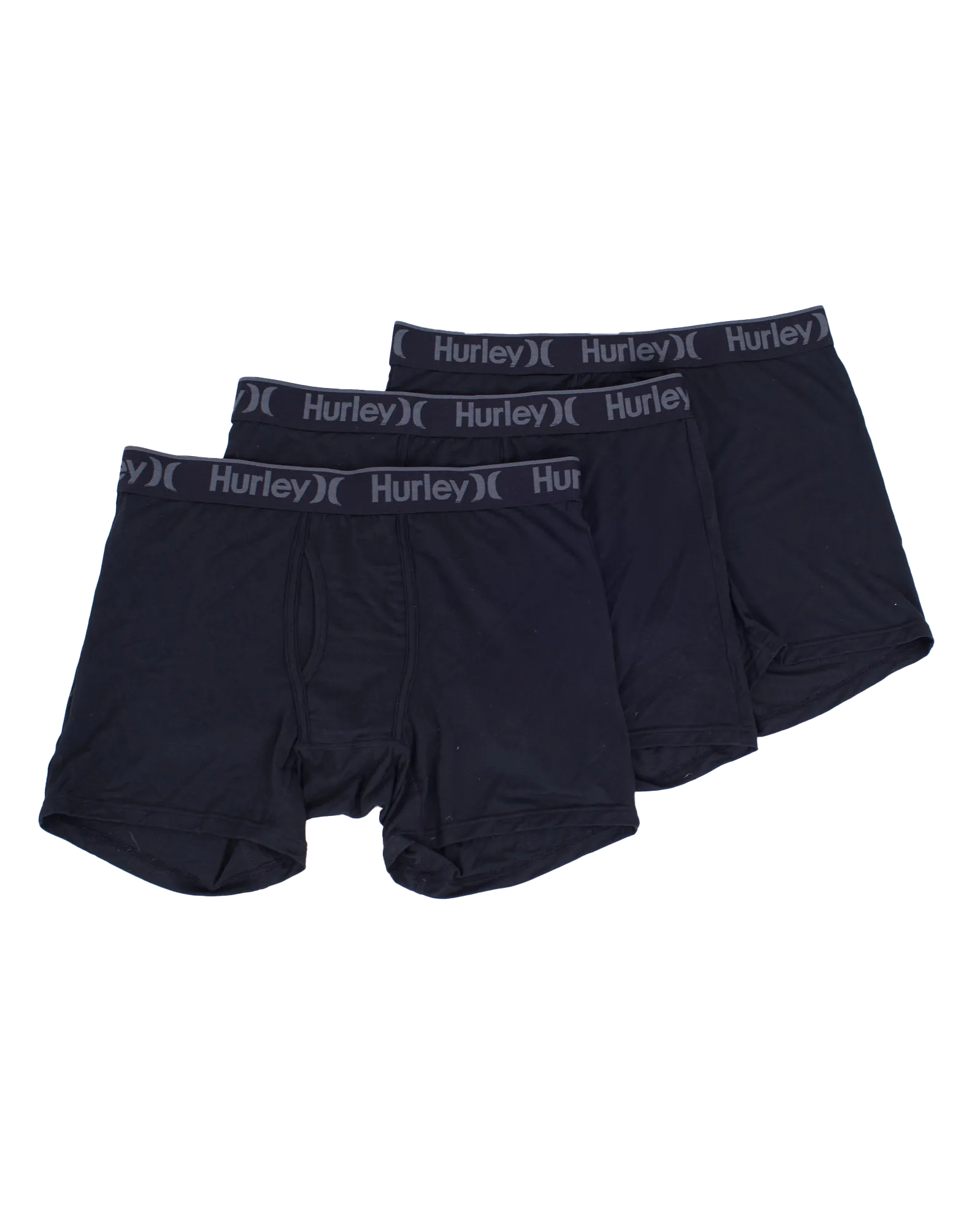 Hurley Clothing Supersoft Boxers (3er Pack) in Schwarz