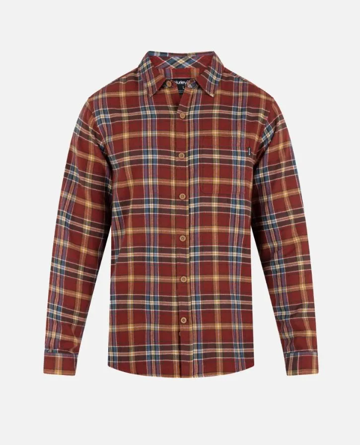 Hurley Portland Bio-Flanell Langarm