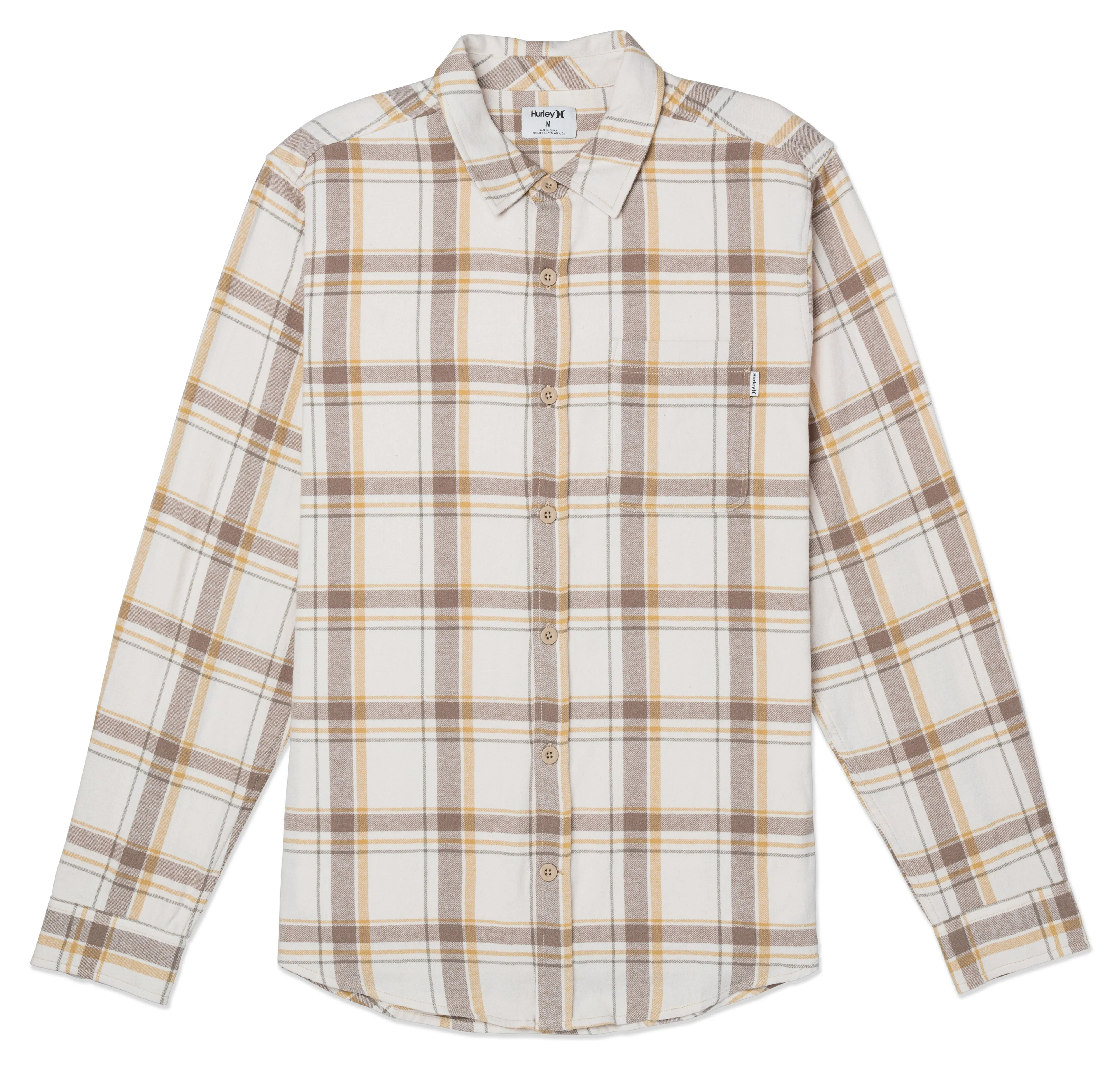 Hurley Portland Organic LS Flanell