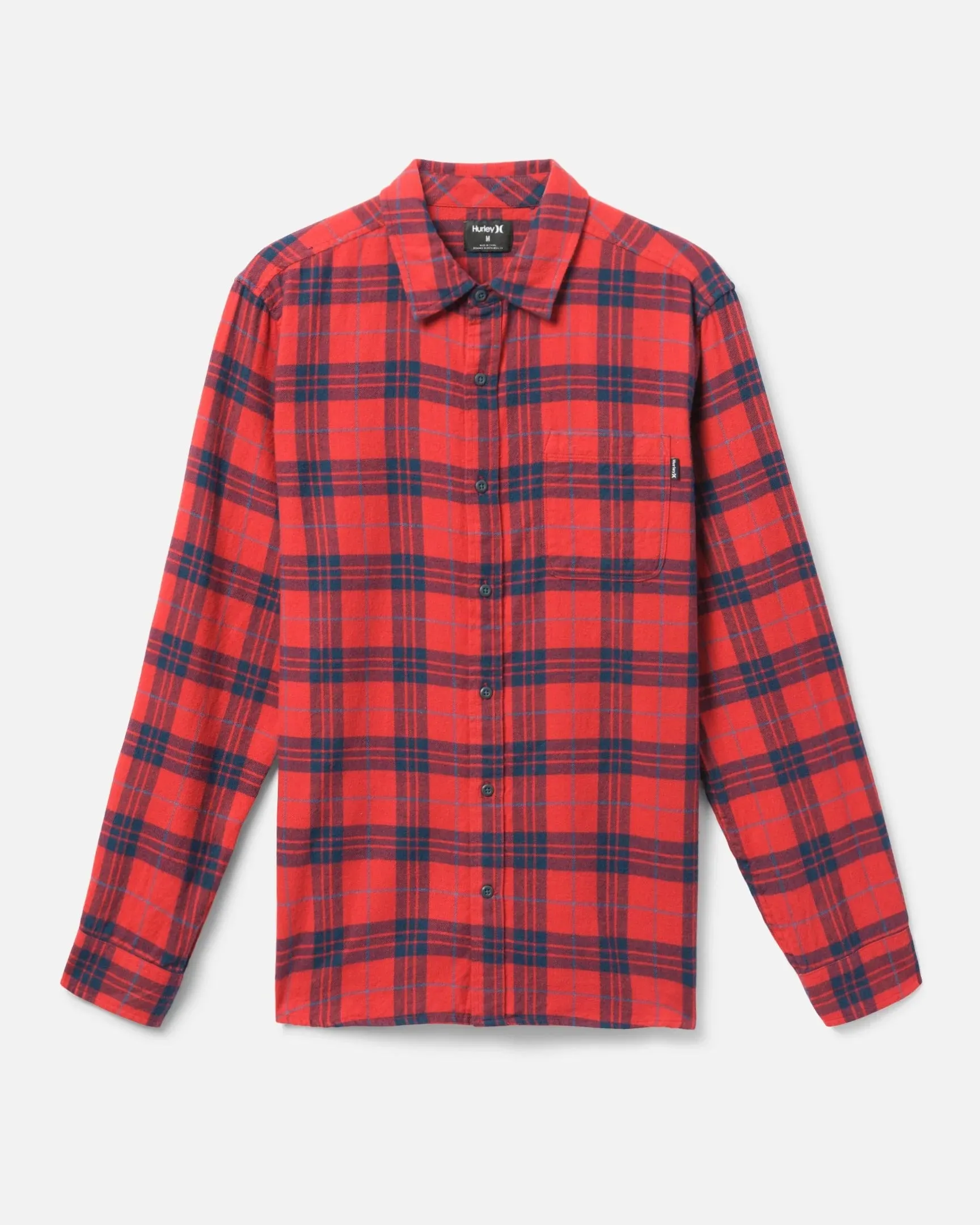 Hurley Portland Organic LS Flanellhemd