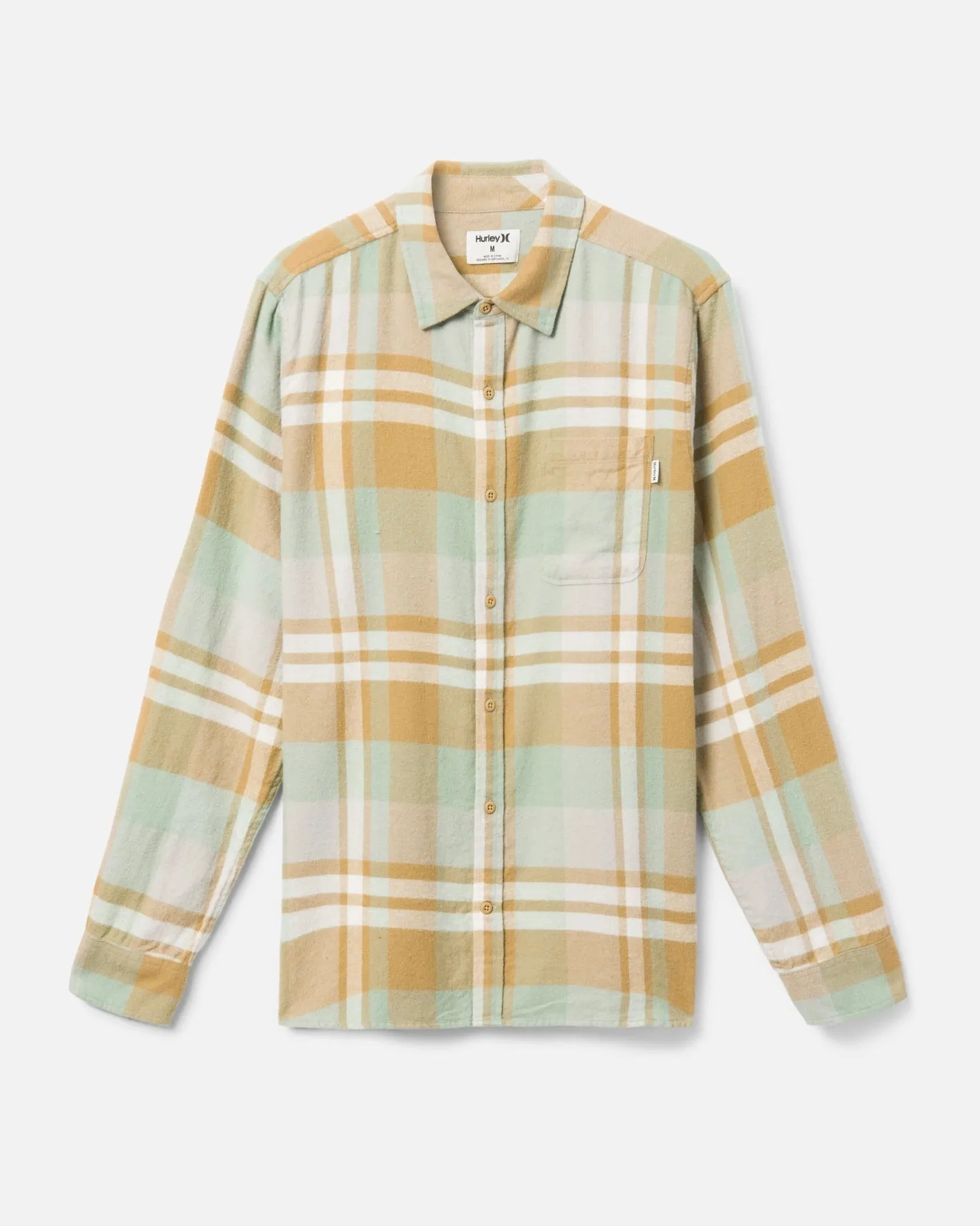 Hurley Portland Organic LS Flanellhemd