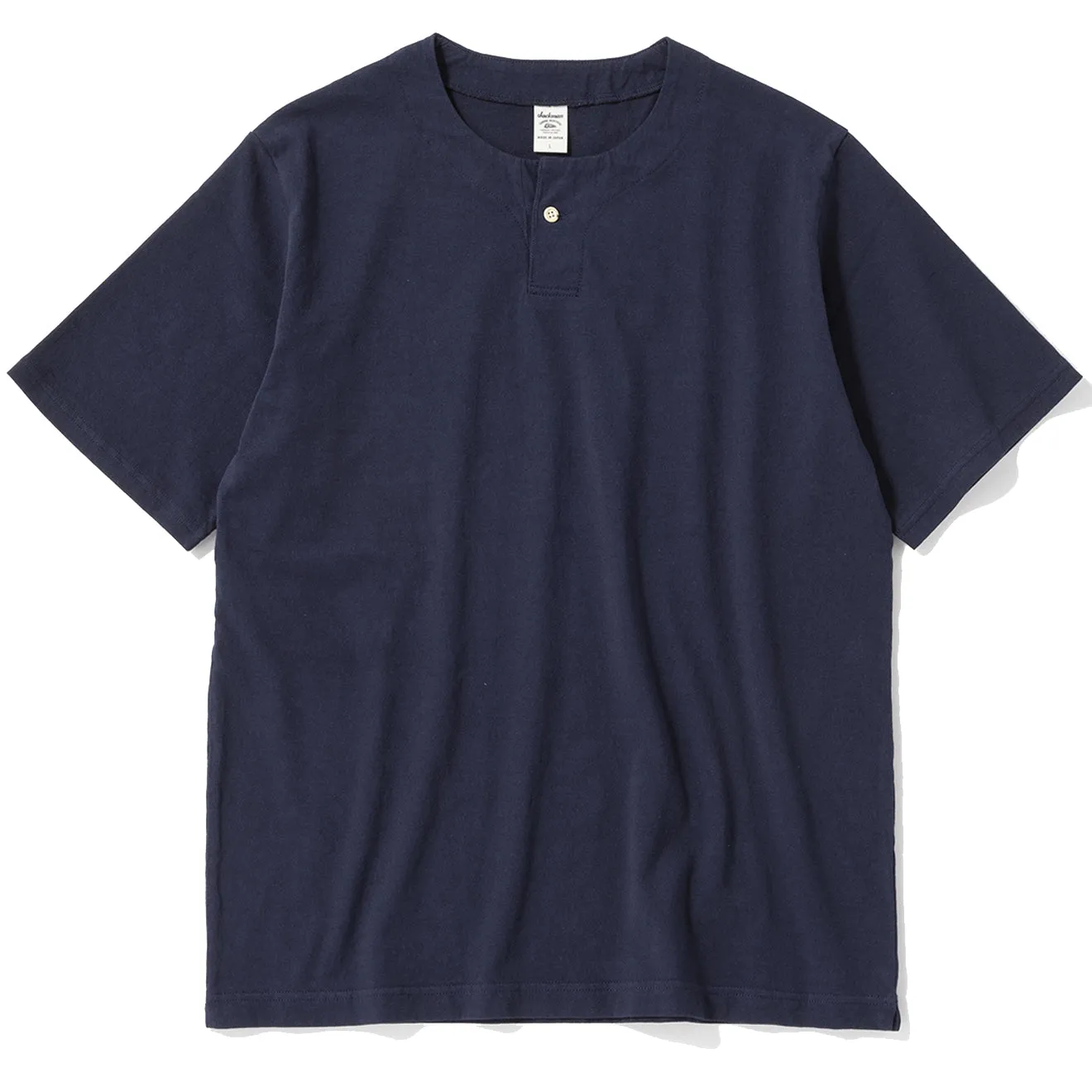 Jackman Henleyneck T-Shirt Marineblau