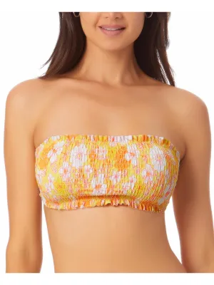 Junior Damen Smocked Bandeau Bikini Badeoberteil