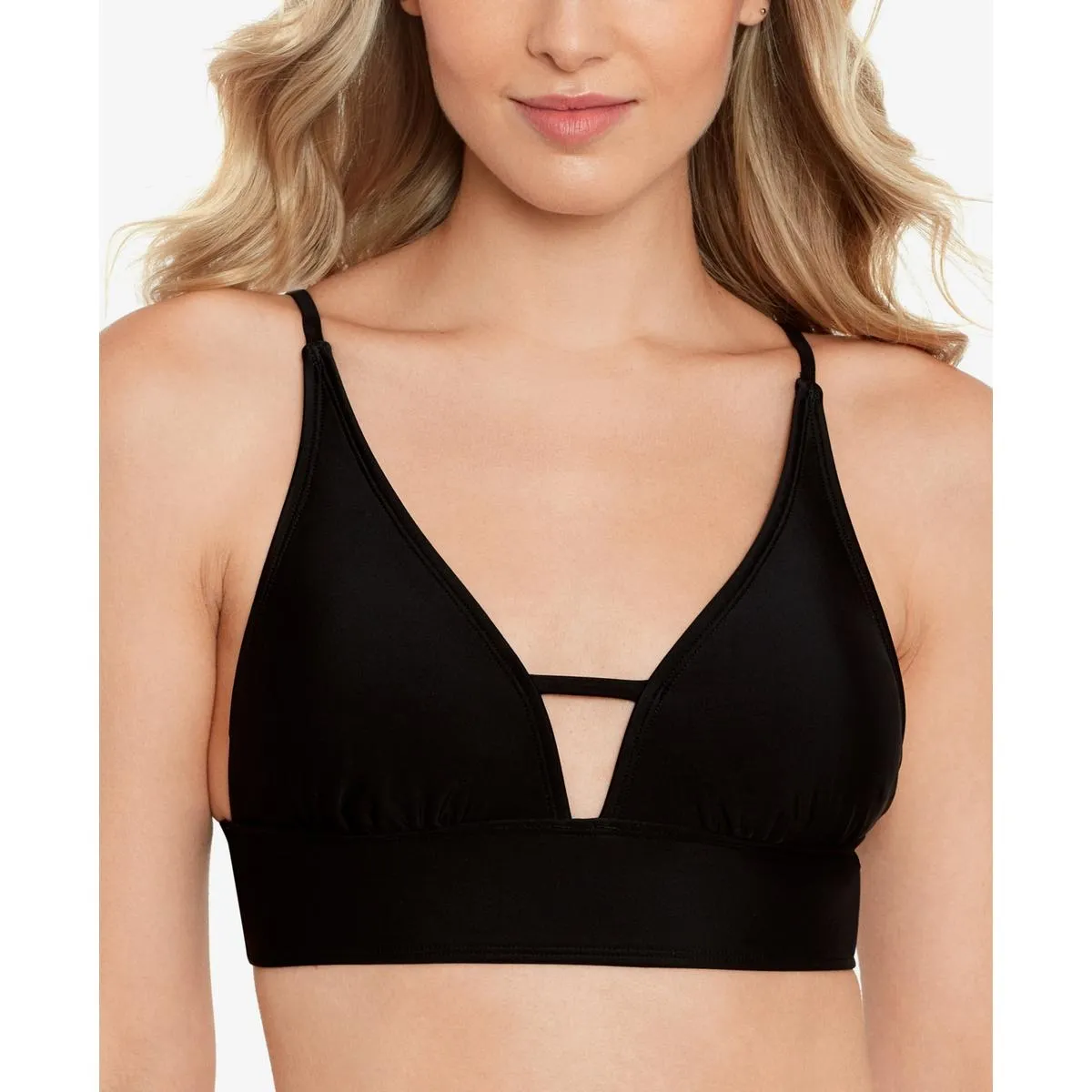 Damen Triangle Keyhole Bikini Oberteil für Juniorinnen