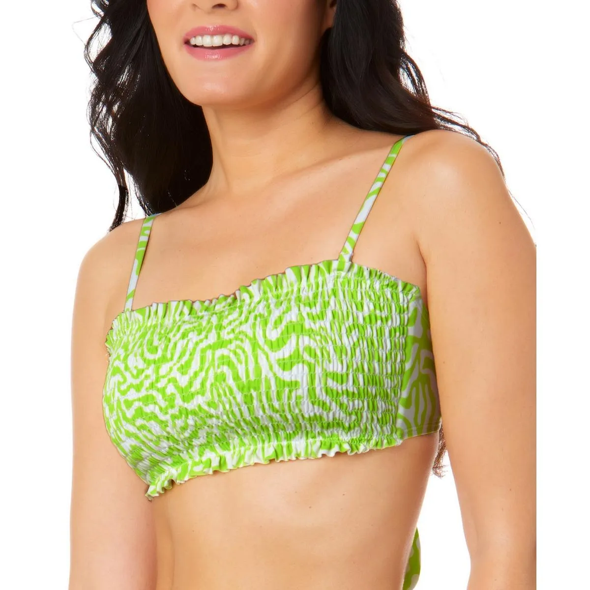 Juniors Zoorama Damen Bikini Oberteil im Animal Print Design mit Bandeau