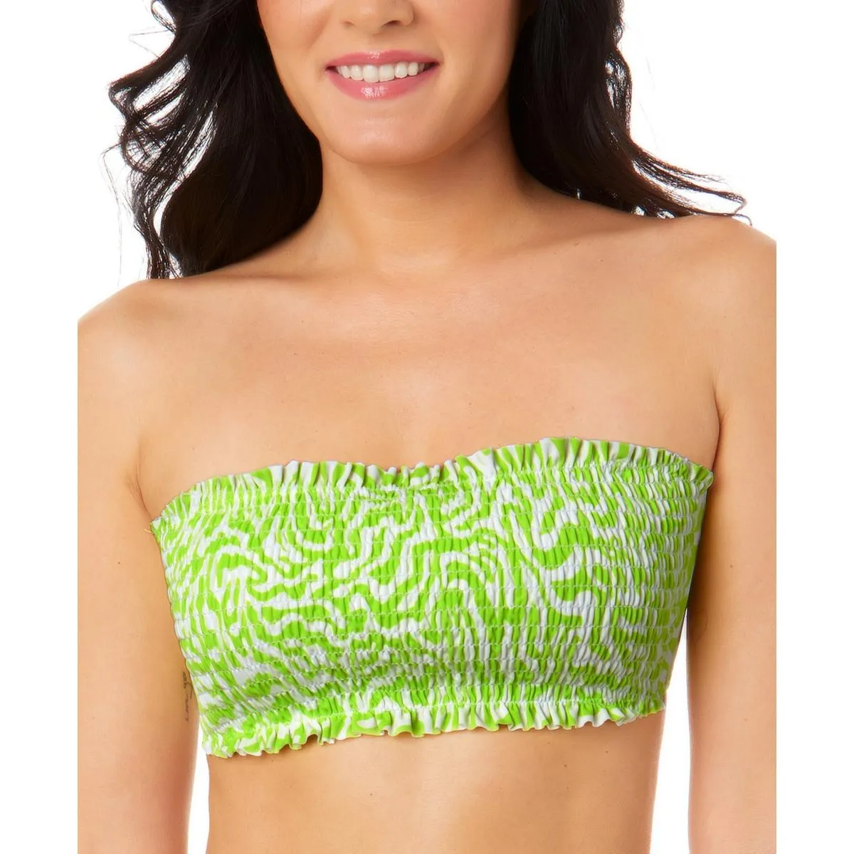 Juniors Zoorama Damen Bikini Oberteil im Animal Print Design mit Bandeau