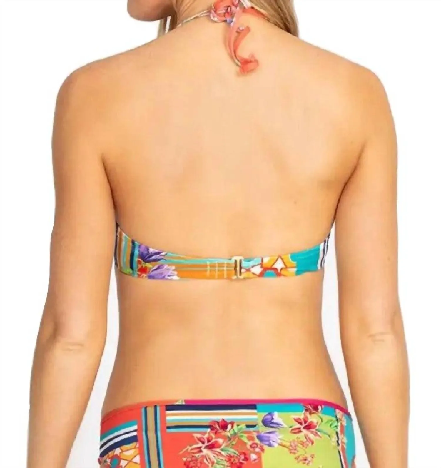 Kaya Bikini-Oberteil in Mehrfarbig
