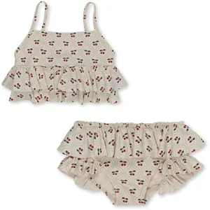 Konges Sløjd Manuca Frill Bikini Cherry Motif Konges Sloejd
