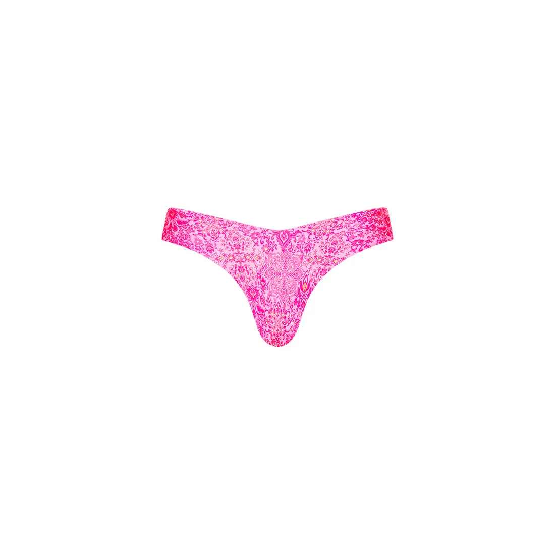 Kulani Kinis Freches V-Ausschnitt-Bikiniunterteil - Rosenquarz