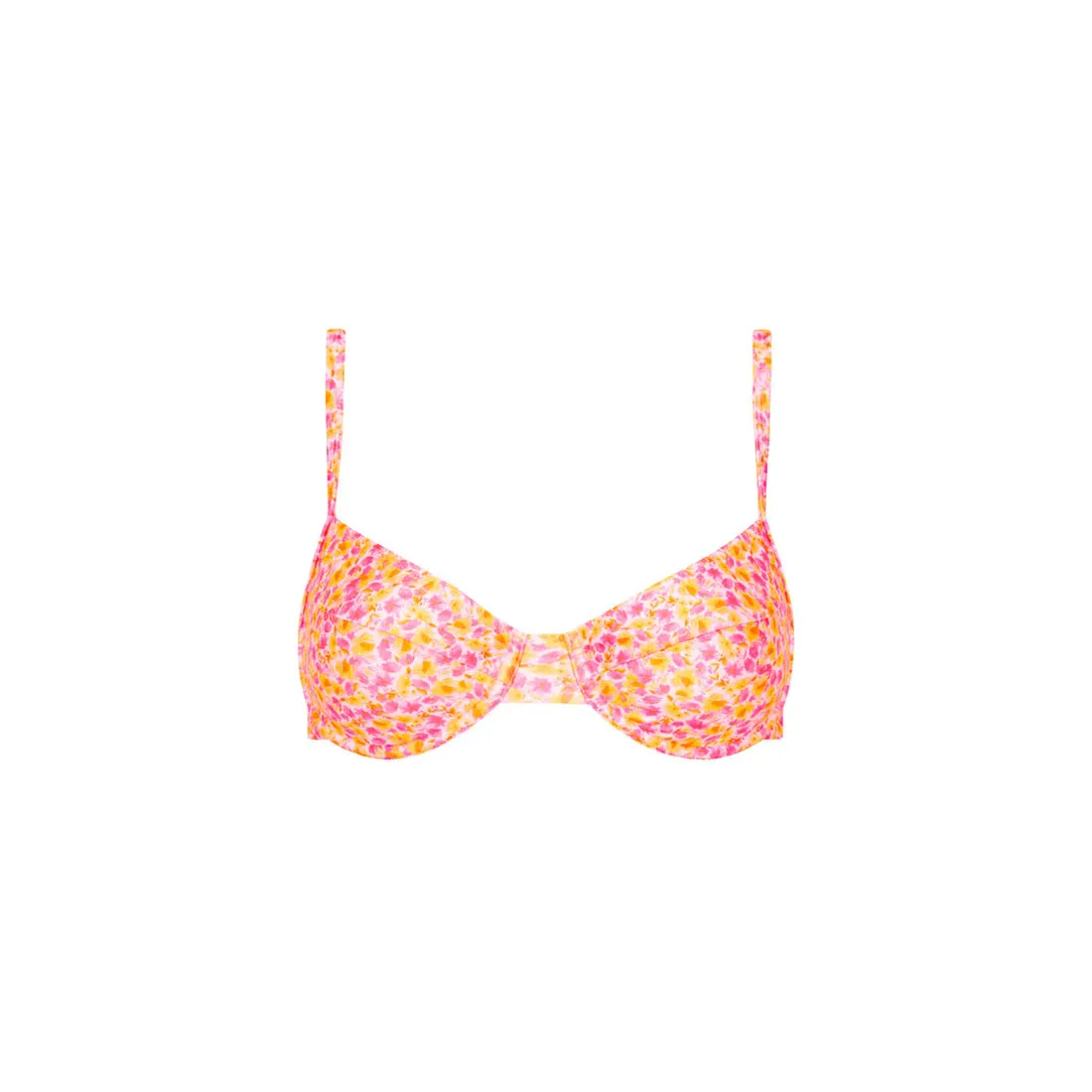 KULANI KINIS Verspielter Unterbüsten-Bikini-Oberteil - Sherbet Glitzer