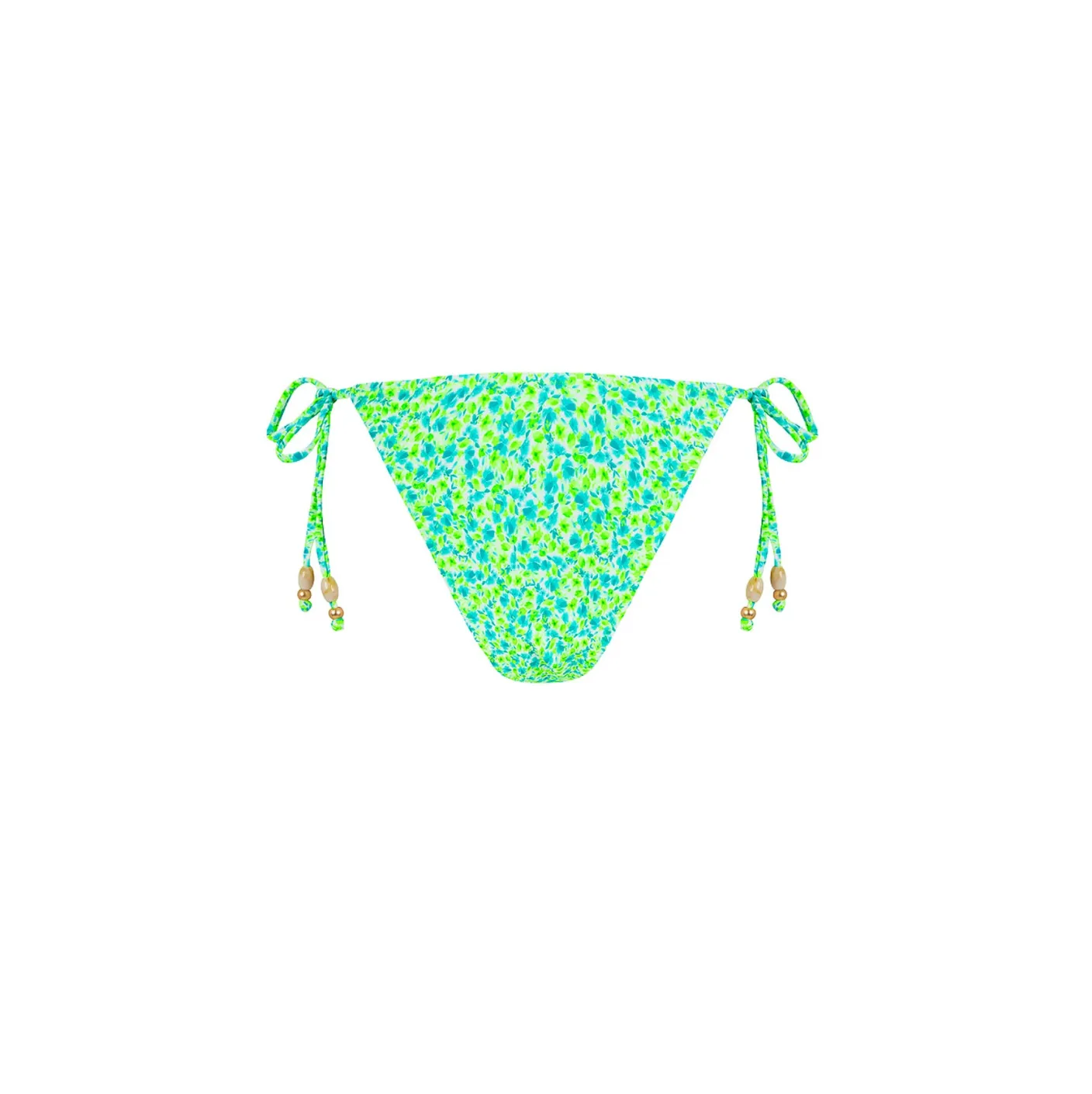 KULANI KINIS Trio Ring Freche Bindung Bikini-Höschen - Apfelblüte