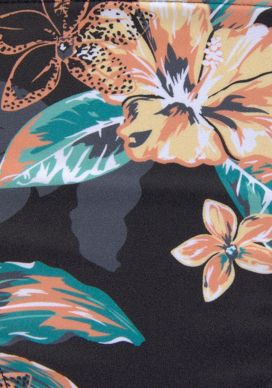 LASCANA Damen Bandeau-Bikini-Oberteil mit Print