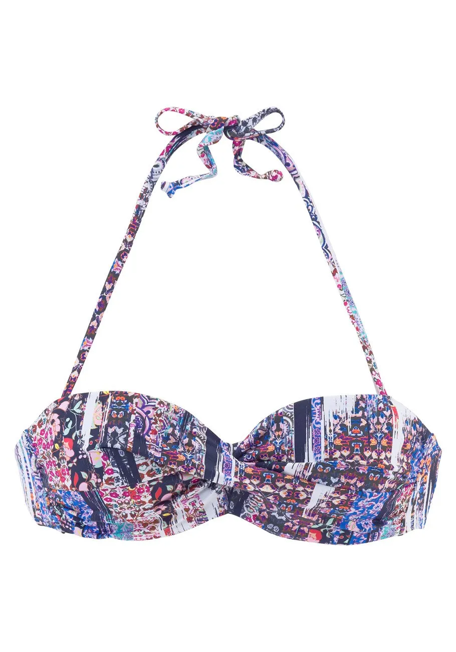 LASCANA Damen Bandeau Bikini-Oberteil