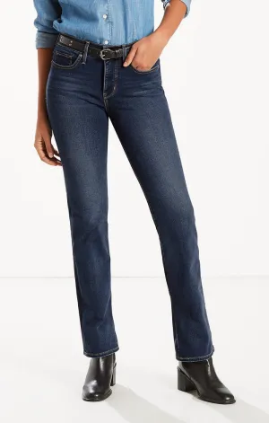 Levi 314 Gerade geschnittene blaue Seite