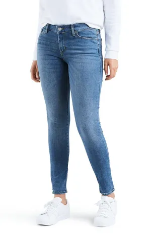 Levi 711 Skinny Indigo Rays