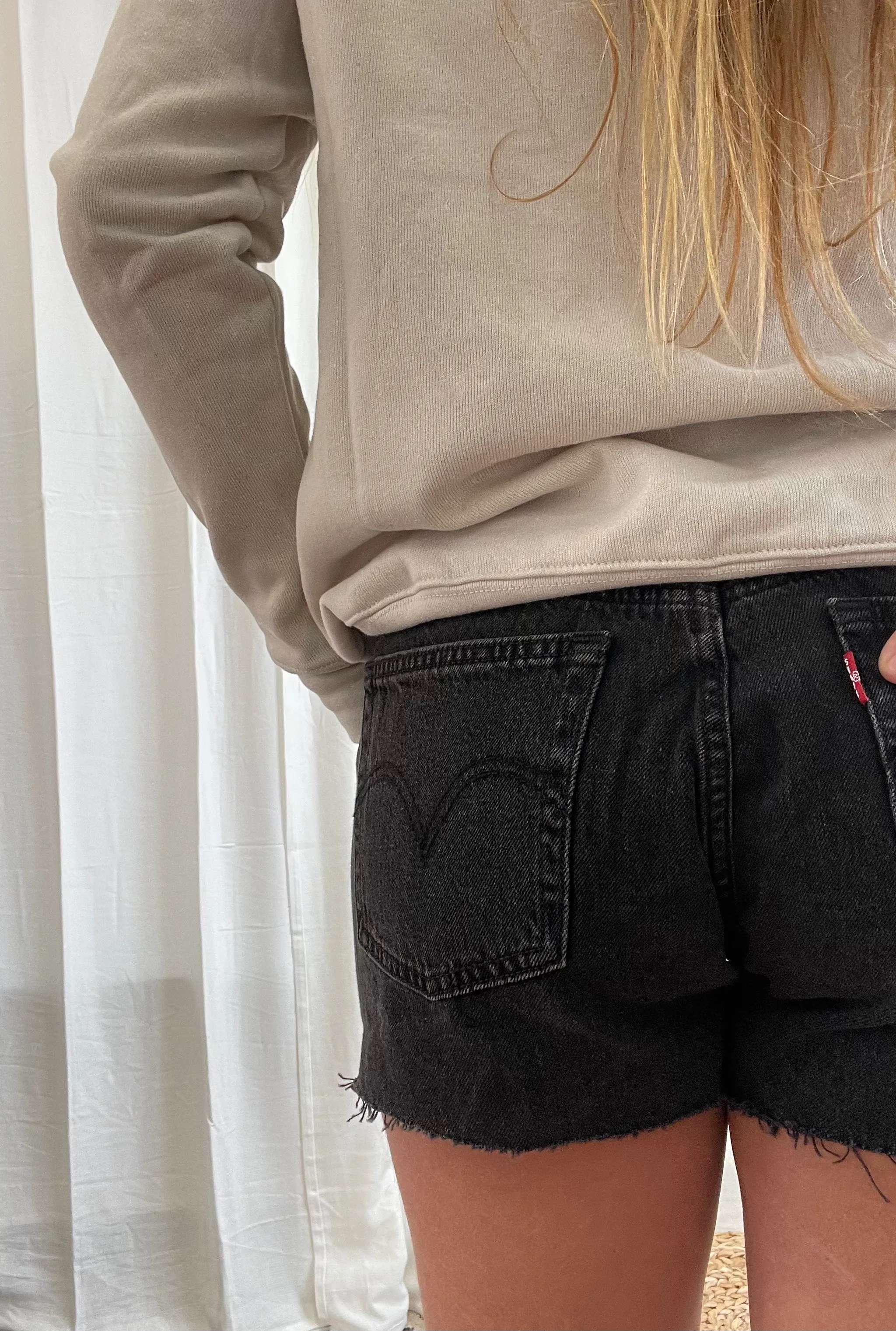 LEVI'S 501 Original Short - Mondschwarz