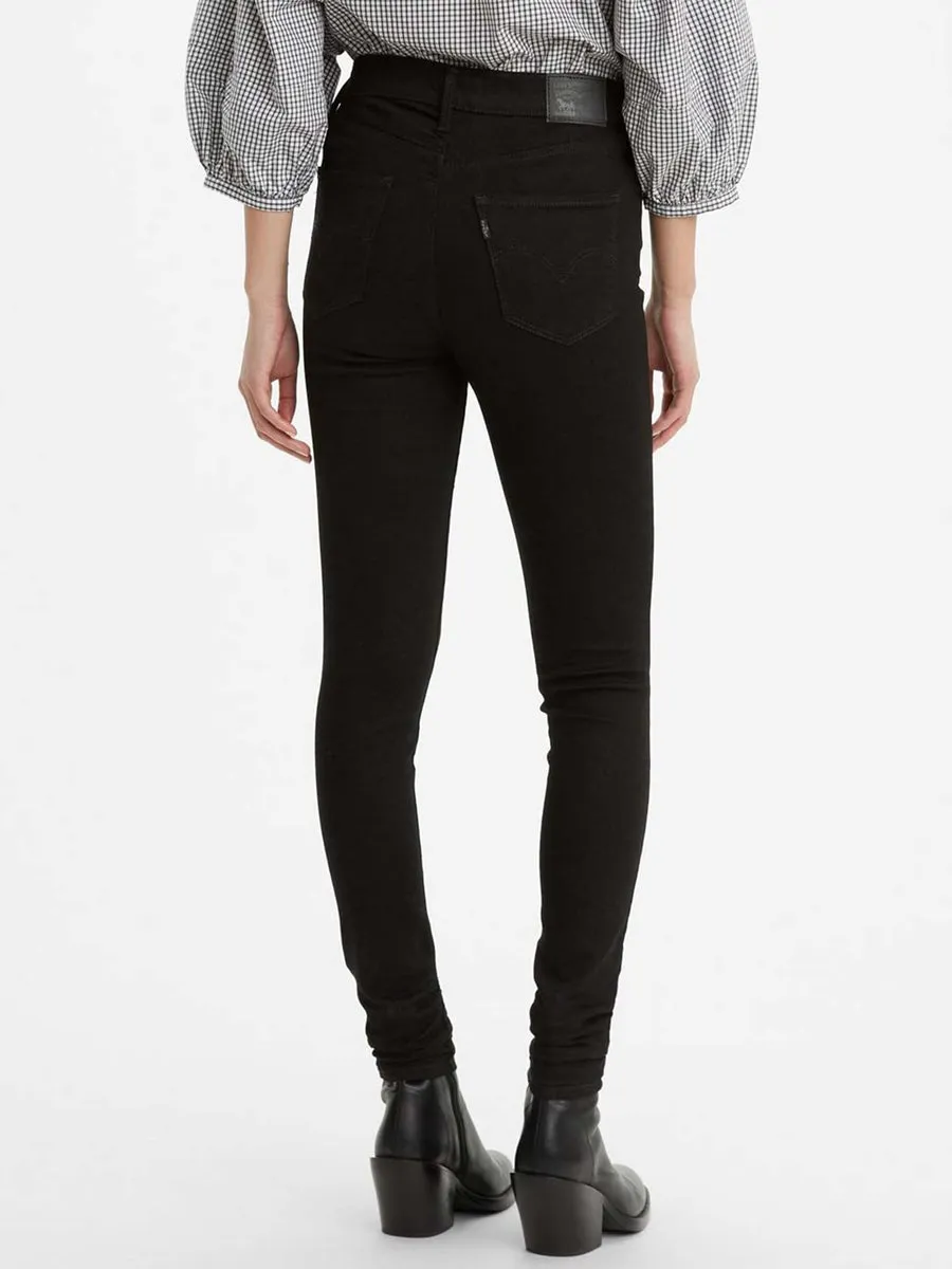 Levi's 720 High Waist Super Skinny Schwarz
