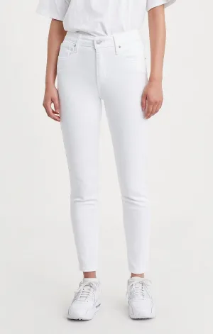 Levi's 721 High Waist Skinny Weiches Reinweiß