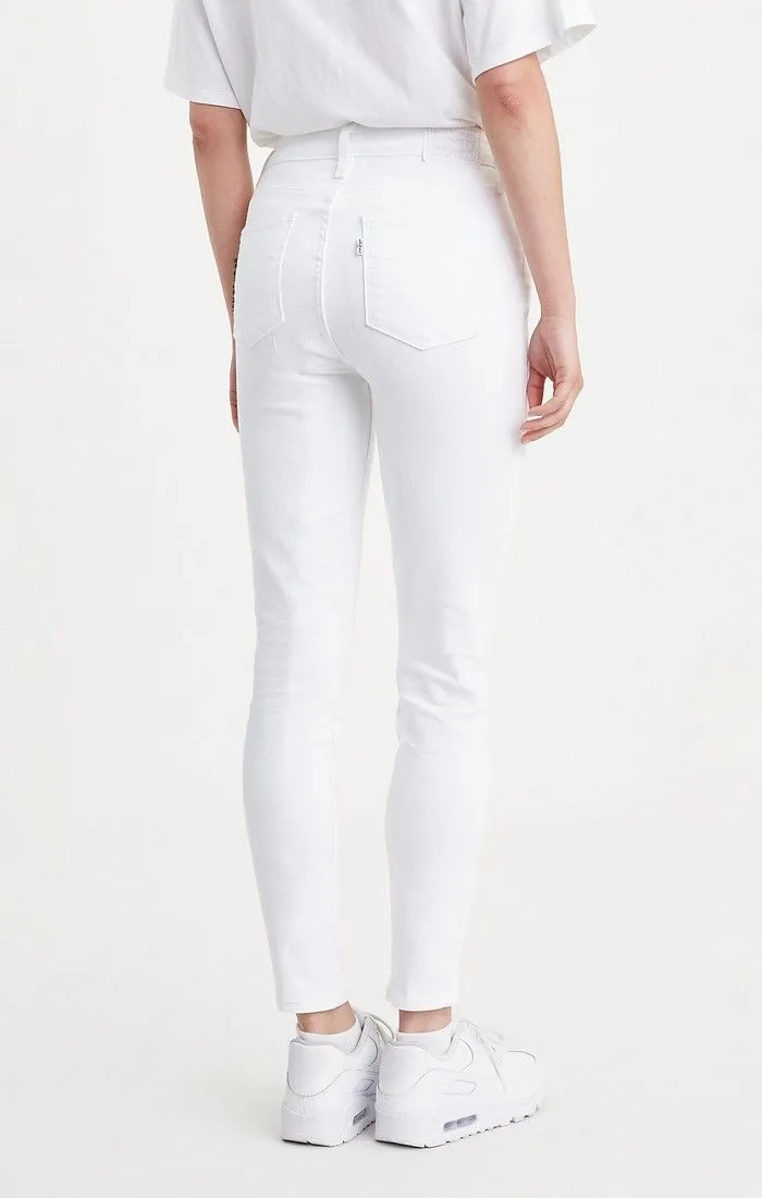 Levi's 721 High Waist Skinny Weiches Reinweiß
