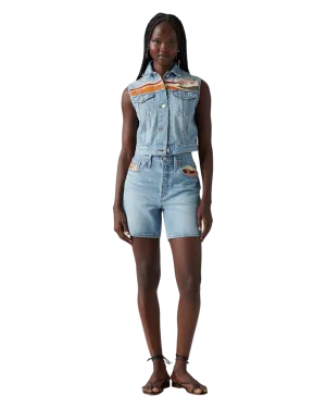 Levi's Kleidung 501® Original High Rise Mid-Thigh Walkshorts in Wüstenutopie