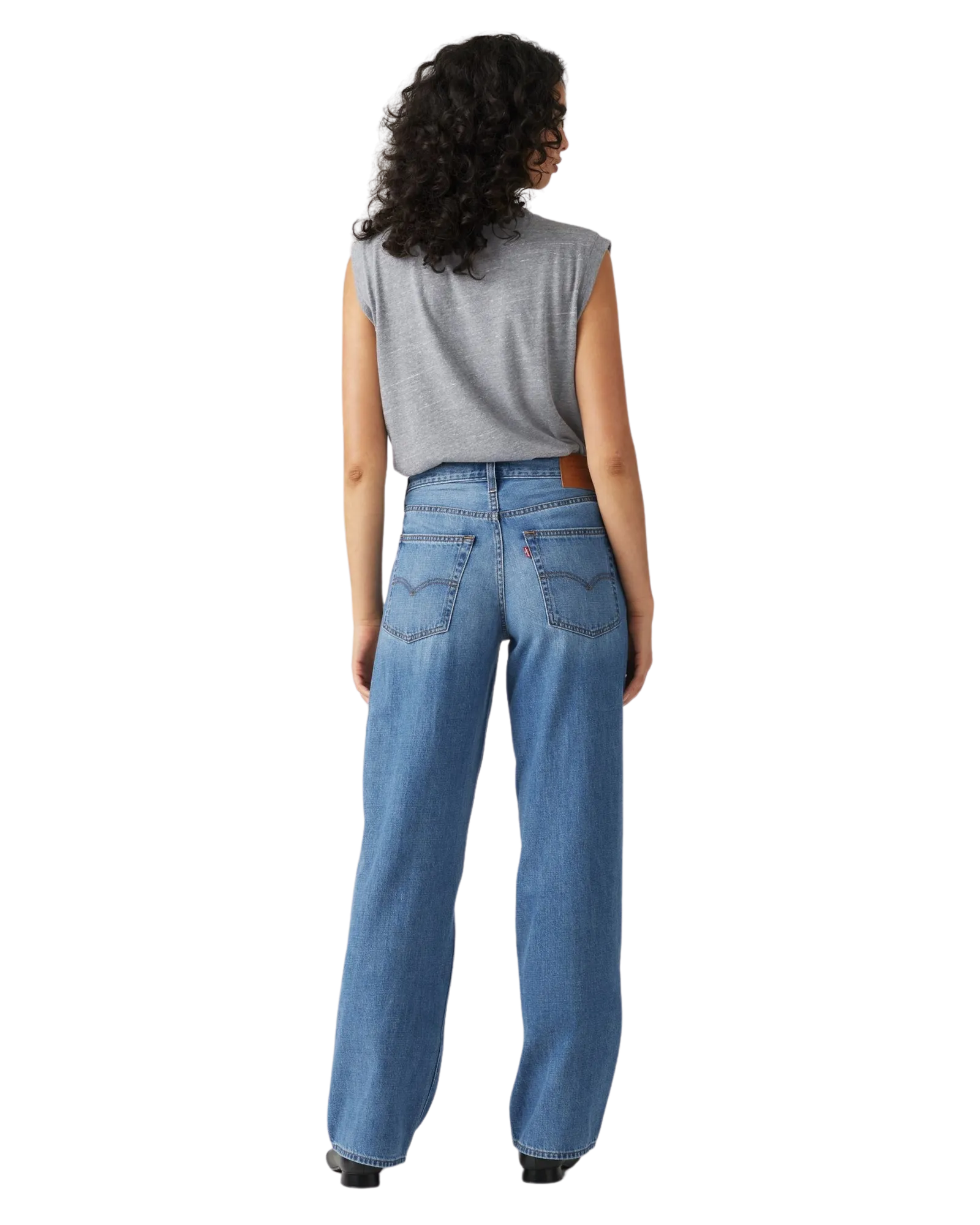 Levi's Baggy Dad Jeans in Heavy Check