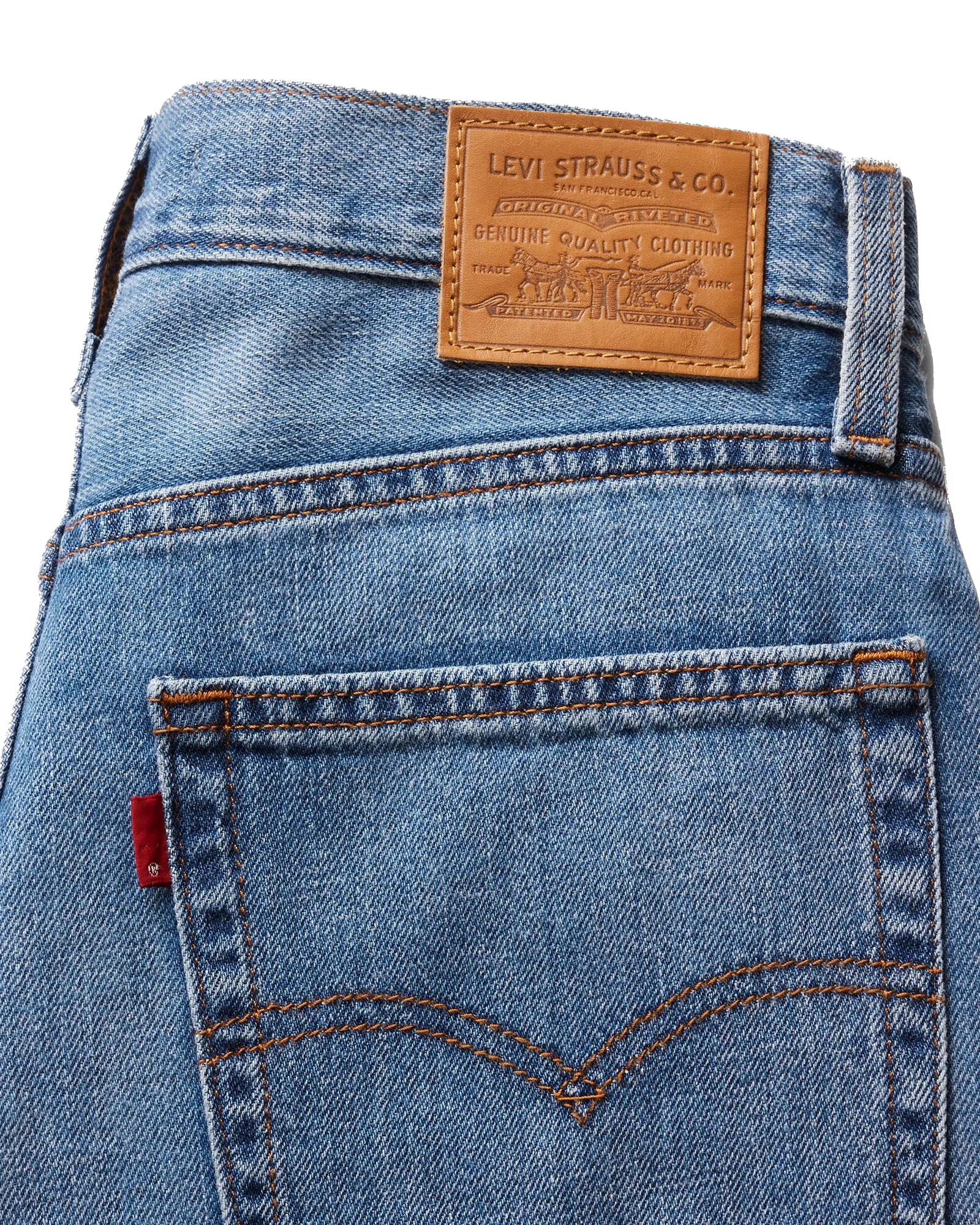 Levi's Baggy Dad Jeans in Heavy Check