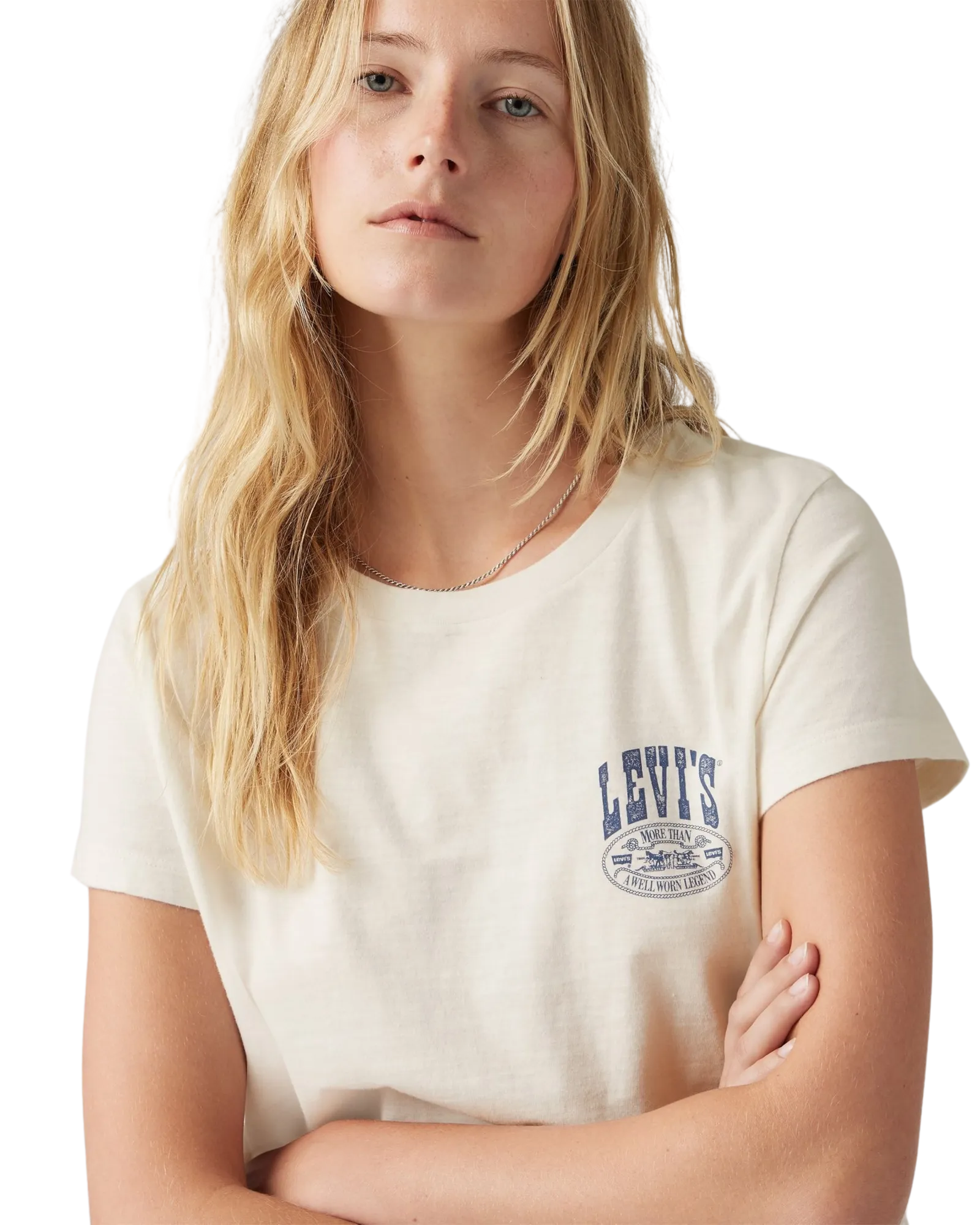 Levi's Kleidung Grafik Boxy T-Shirt in Sugar Swizzle