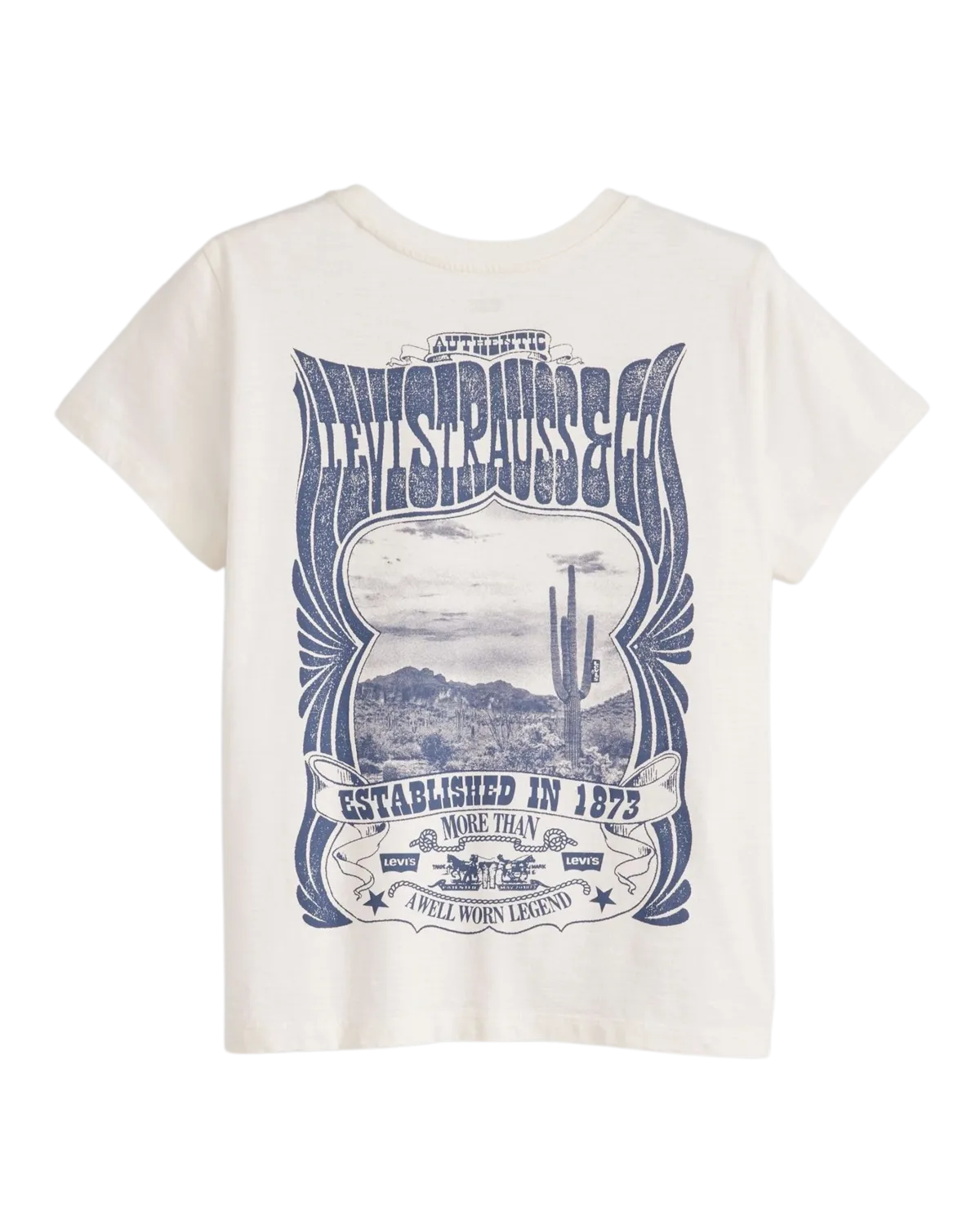 Levi's Kleidung Grafik Boxy T-Shirt in Sugar Swizzle