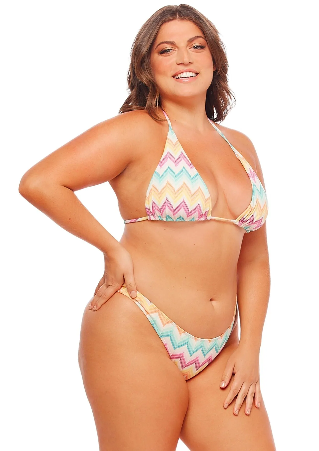 Lido Triangle Bikini Top - Kaleidoskop