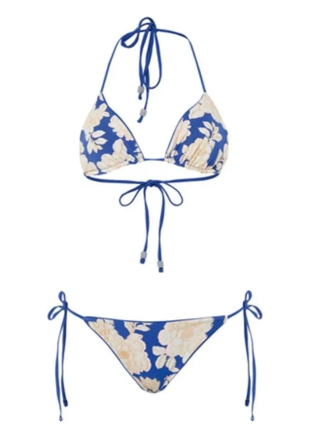 MAAJI Lapis Blue Sonnen Bikini-Höschen mit seitlichen Schnüren