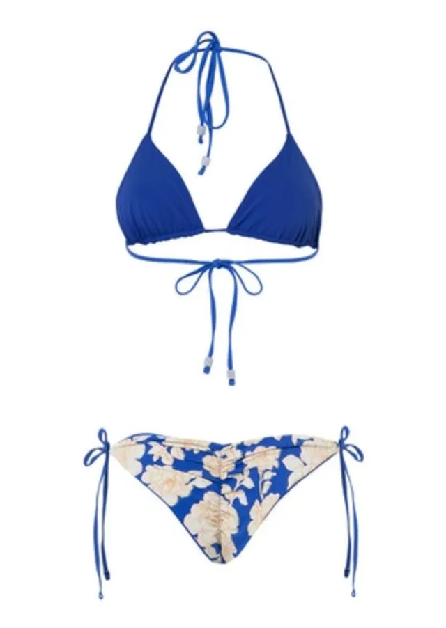 MAAJI Lapis Blue Sonnen Bikini-Höschen mit seitlichen Schnüren