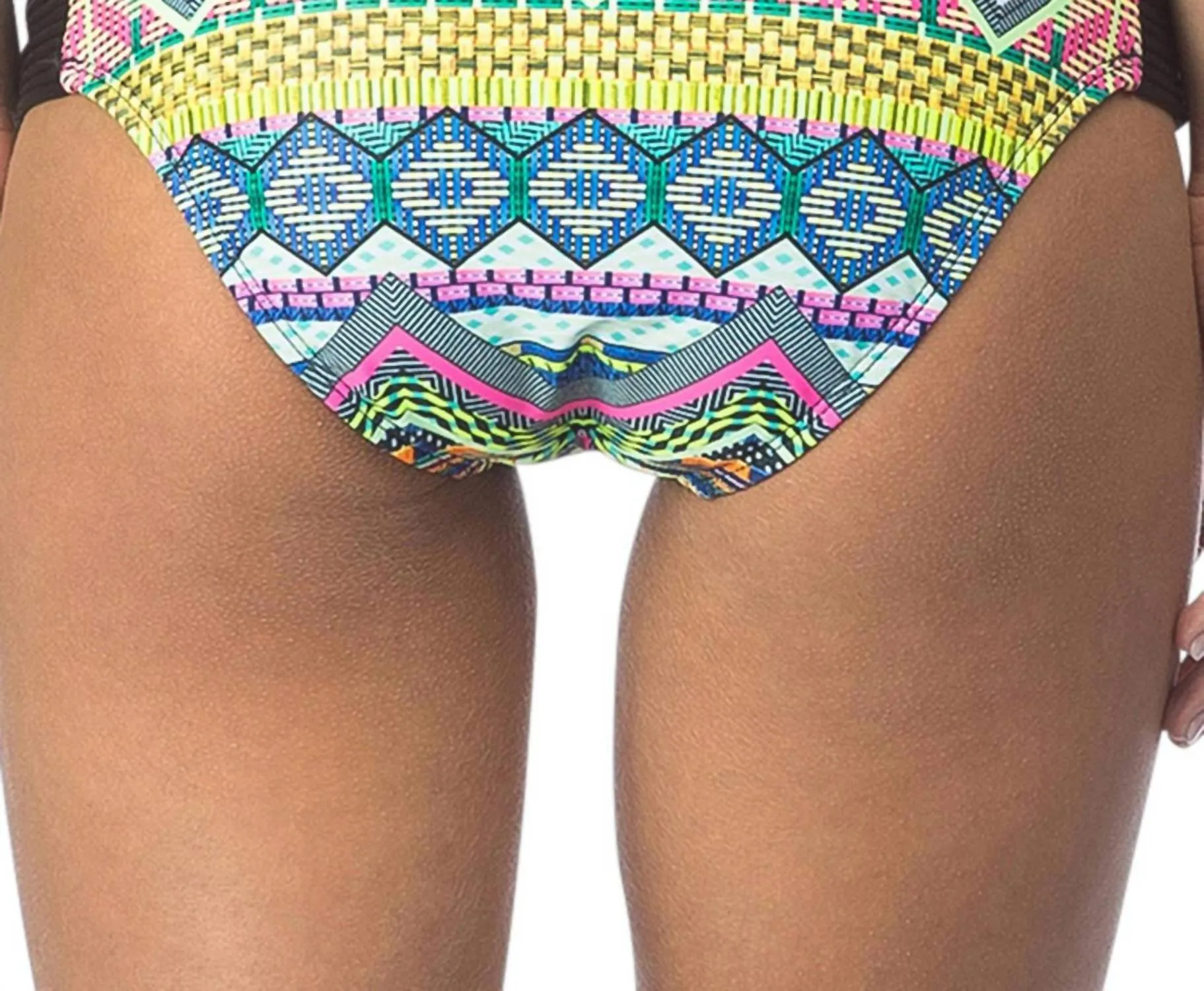 Makramee Hipster-Bikini-Höschen in Wüstenrausch