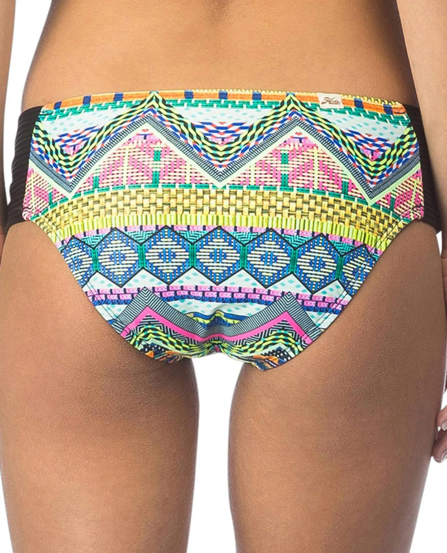 Makramee Hipster-Bikini-Höschen in Wüstenrausch