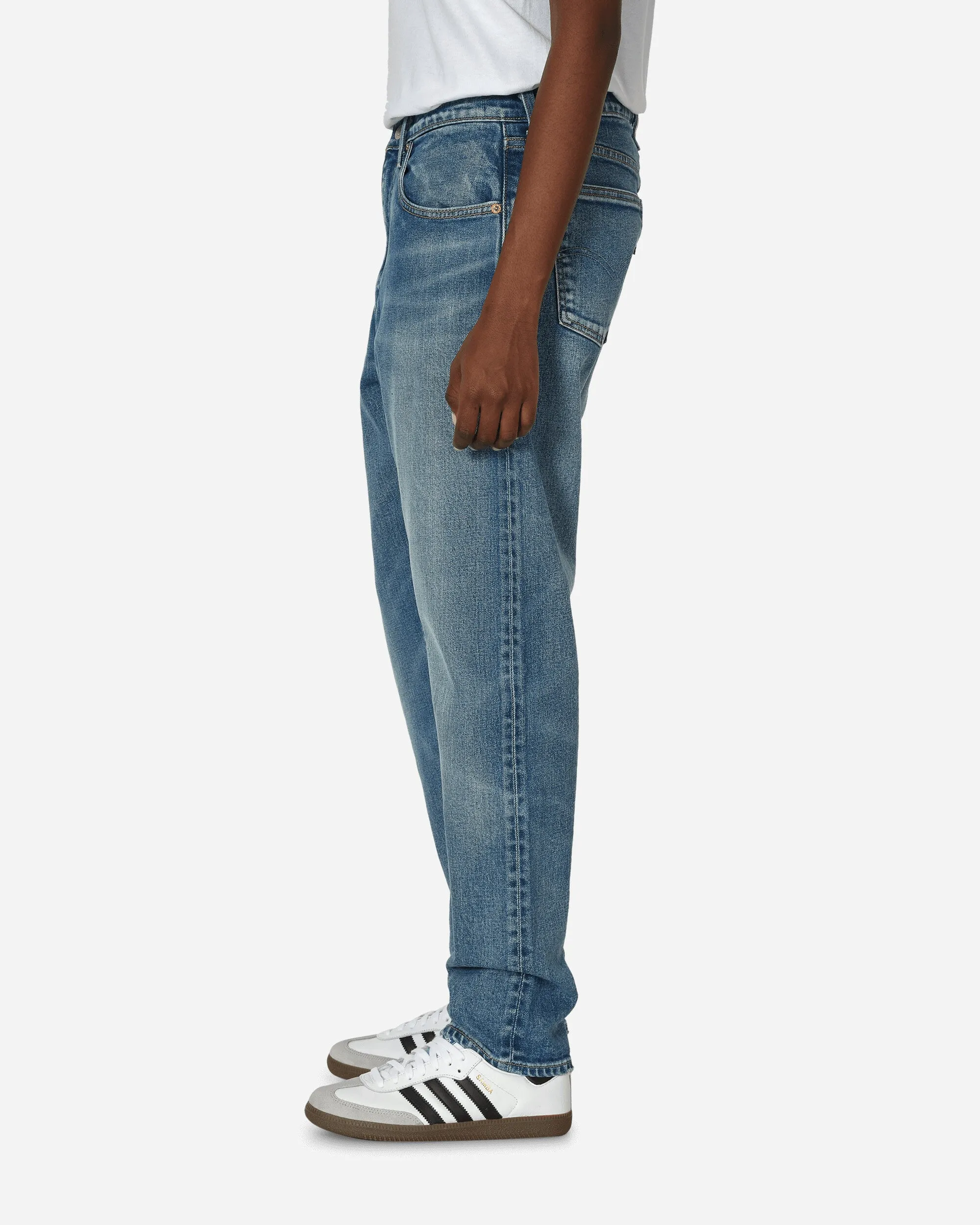 Hergestellt in Japan High Rise Boyfriend Jeans Blau