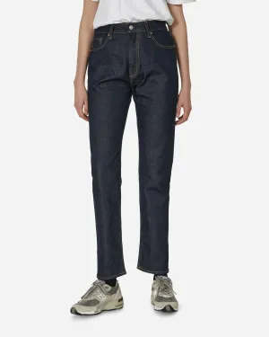 In Japan hergestellte High-Rise Slim Jeans in Blau