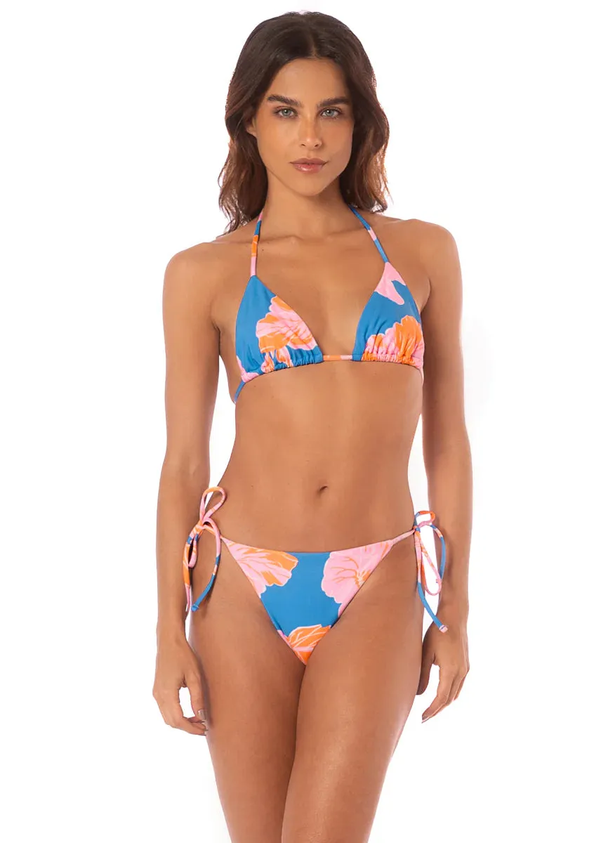 Magnolia Mirage Sanftes Gleitendes Dreieck-Bikini-Oberteil