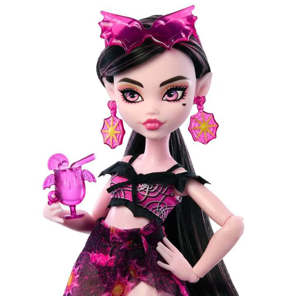 Mattel Toys Monster High Scare-Adise Island Draculaura Modepuppe